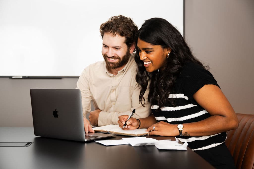 iPhone showing financial health app